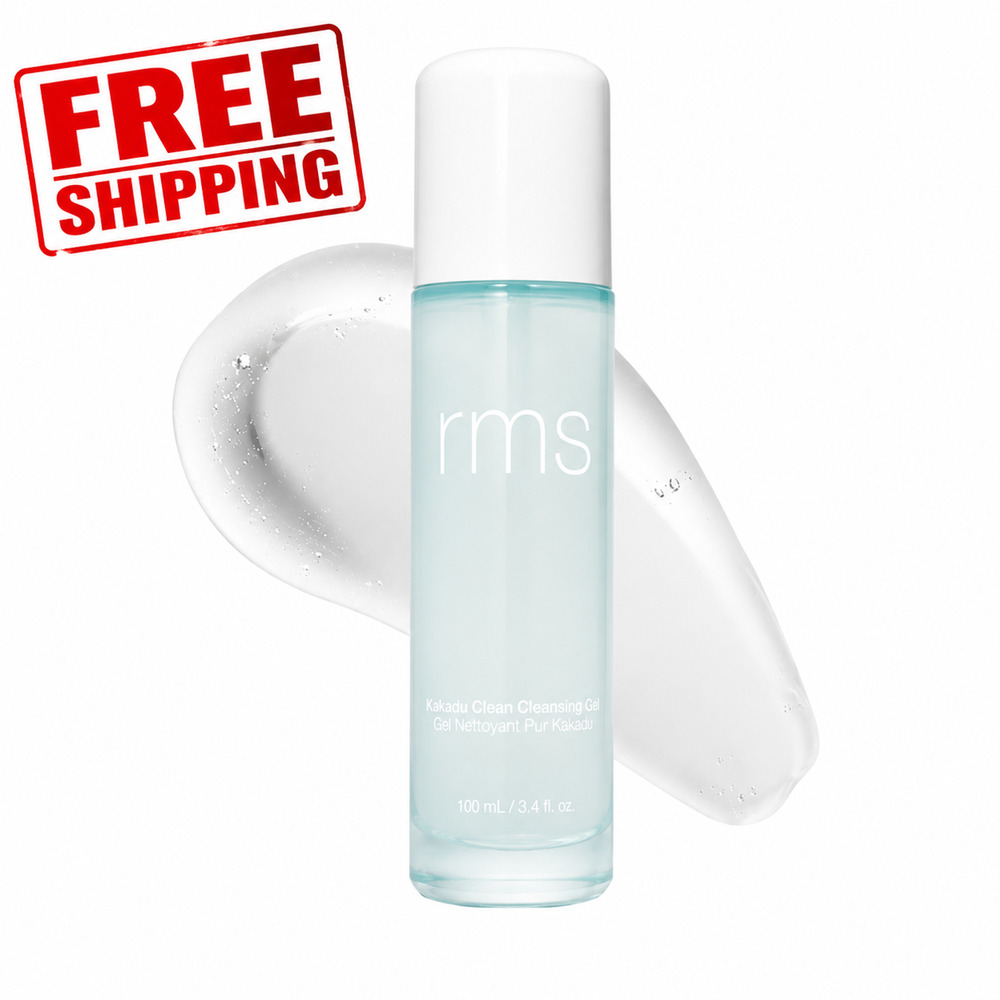 RMS Beauty Kakadu Clean Cleansing Gel 100ml Gentle Face Cleanser New